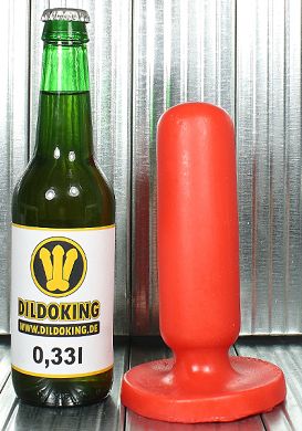 18 x 4,9 cm Buttplug Jason red