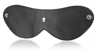 Deluxe Blind Love Leder Augenmaske