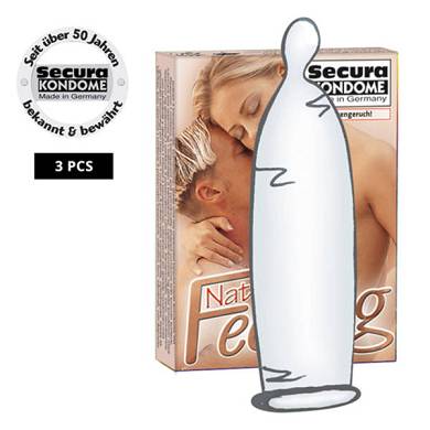 Secura Nature Feeling Kondome 3 Stck
