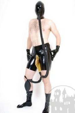Latex Sammelbeutel fr Urin-Slip Unisex