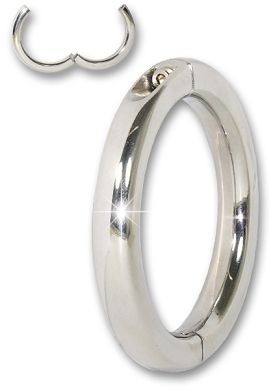 Cockring mit Gelenk und Imbusschraube aus Edelstahl