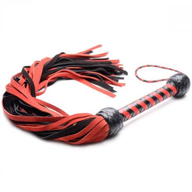Isabella Sinclaire Wildleather Flogger black/red