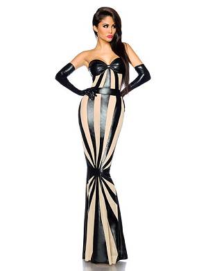 Wetlook-Kleid von Saresia