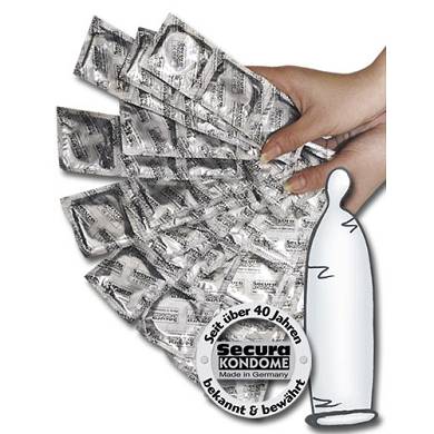 Secura Transparente Kondome - 1.000 Stck