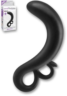 13 x 2,5 cm Anal Fantasy - Two-Finger Fantasy Plug black