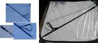GERTE PEITSCHE SCHWARZ BLAU Schneller DHL Versand Neu
