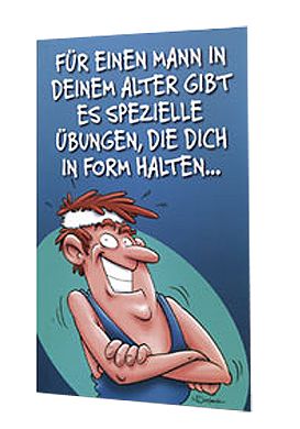 Sexy Geburtstagskarte - bungen