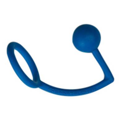 Sport Fucker Jock Lock Cockring/Ass Plug Blue