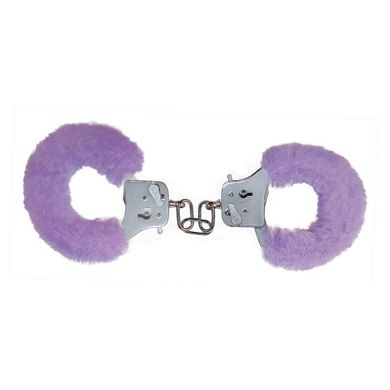 FURRY FUN CUFFS PURPLE PLUSH