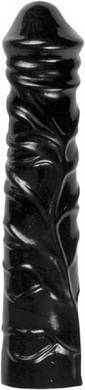 All Black August Vinyl-Dildo 32x6cm