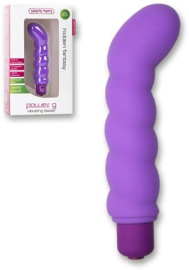 14 x 2 cm Vibrator Shots Toys Power G mini purple