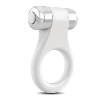 OVO B1 Silikon Vibro Penisring - wei