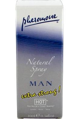 ? Pheromone Hot Man Natural Spray EXTRA strong 10ml, Sexlockstoff Aphrodisiakum?