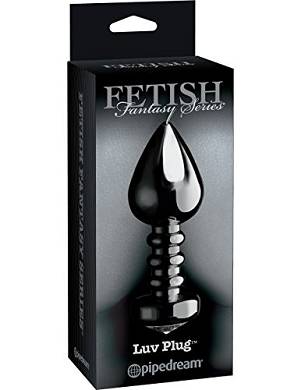 Fetish Fantasy Limited Edition by Pipedream Luv Plug - Analplug aus Aluminium mit Kristall