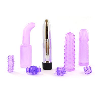 Provocative Passion Kit violett-silber, 15 cm
