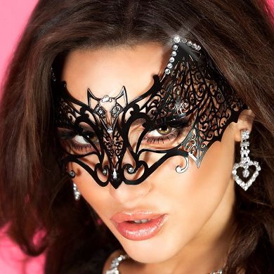 Mysterious Chilirose Mask No.V in schwarz