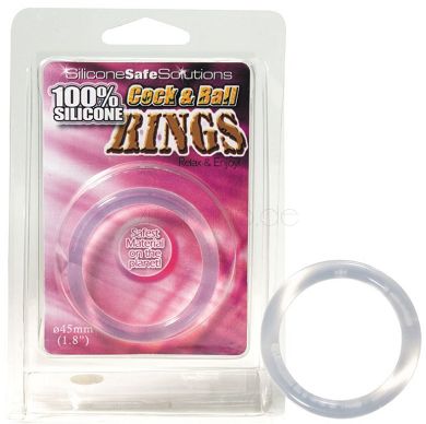 100% Silicone Cock & Ball Rings  45mm