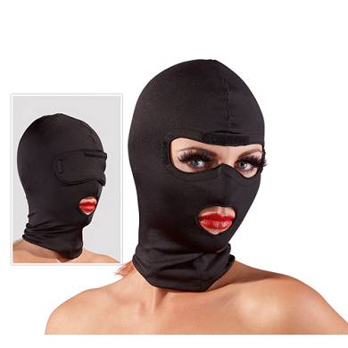 Kopfmaske mit abnehmbarer Augenbinde