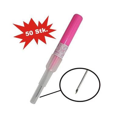 50 Stk. Sterile Profi Piercingnadeln / Piercing-Kanülen 20G Katheter 1.0mm TOP!