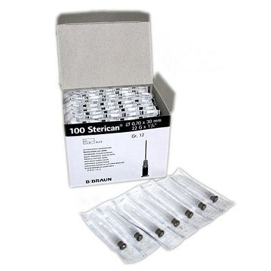 100 Kanlen fr Nadelspiele - steril verpackt