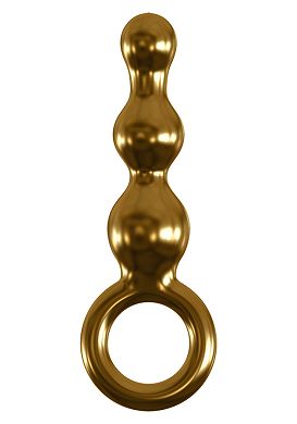 15 x 4 cm Glasdildo - Icicles GOLD G10