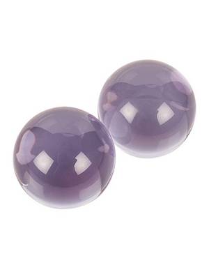 GLASSVIBRATIONS Liebeskugeln purple