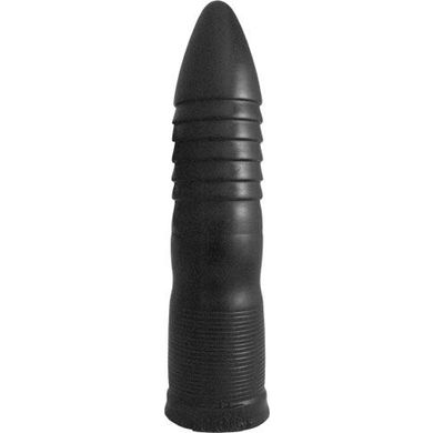 Domestic Partner Anal Torpedo Dildo schwarz 33,5 x 7 cm