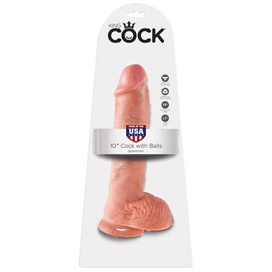 King Cock 27,5 cm Dildo mit Hoden
