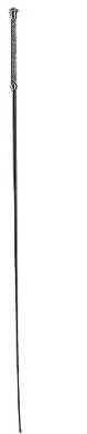 USG - Dressurgerte. gumm. Griff weiß. schw.. 1. 10m. 1.10m