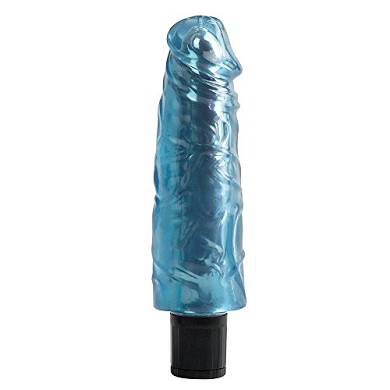 Pipedream Jelly Gems Nr.11 Vibrator 23 x 6.5 cm Blue. (1 x 1 Stück)
