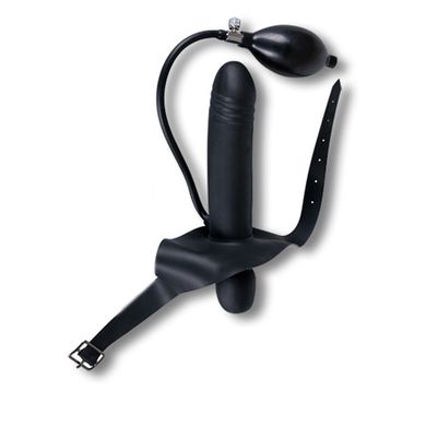 Master Series Inflatable Dildo-Gag