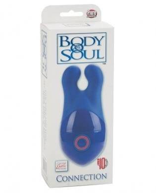 CALIF. EX NOVELTIES Auflege-Vibrator Connection. L14 cm. blau