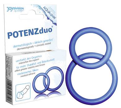 Potenzduo S Penis- und Hodenring