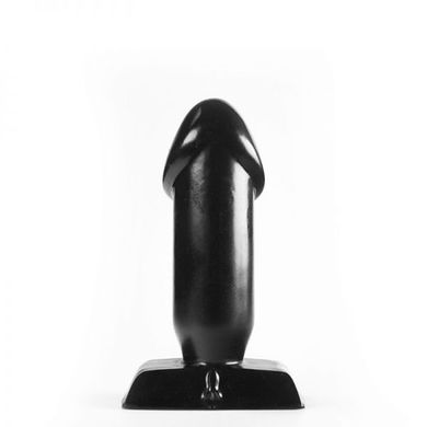 Analplug Ddel schwarz 10 x 4 cm