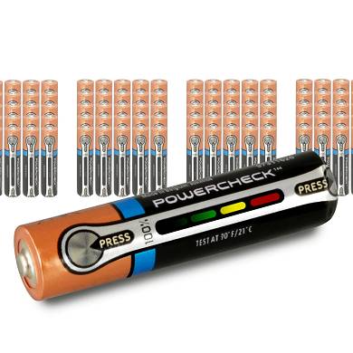 100x MICRO AAA LR03 MN2400 DURACELL 1200mAh Ultra Power m.Tester 100 Stk