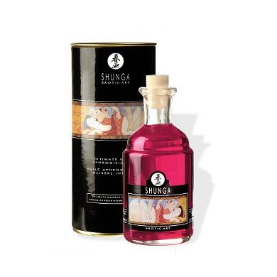 SHUNGA 340000091818 Intimate Kisses. Massageöl Strawberry/Champagne. 100ml