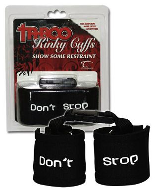 Taboo Kinky Cuffs dont stop