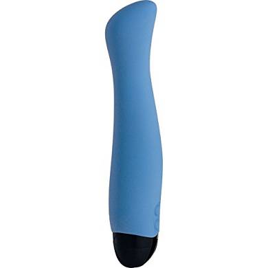 Fun Factory SmartVIBE Gigolino. jeans blue. Slim-Toy aus Silikon