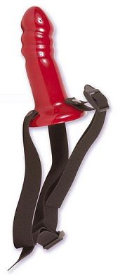 16 x 5 cm Red Boy 7 Inch Umschnalldildo