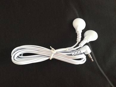 2 Stk. Elektrodenkabel Elektroden Kabel, 2,5mm Druckverbindung TENS EMS Geräte