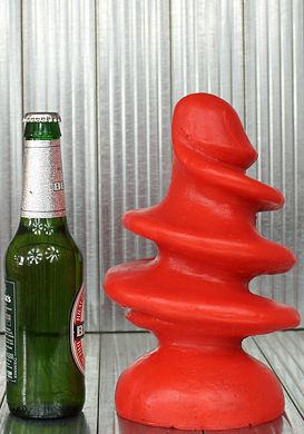 23 x 8 - 14 cm Monster-Schraube RED