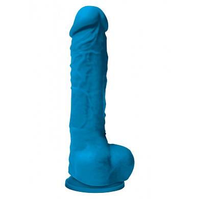 Colours Pleasure Dildo - 18 x 6,5 cm - in Blau