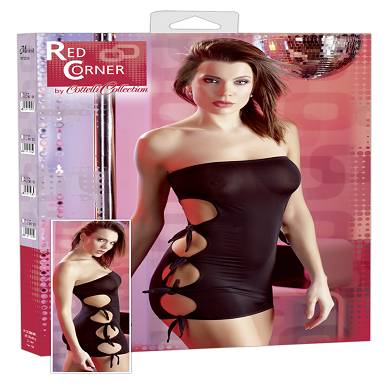 leicht transparentes Tubekleid