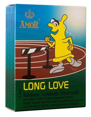 15 / 30 / 45 / 60 AMOR LONG LOVE Kondome Aktverlängernd delay Condome Benzocain