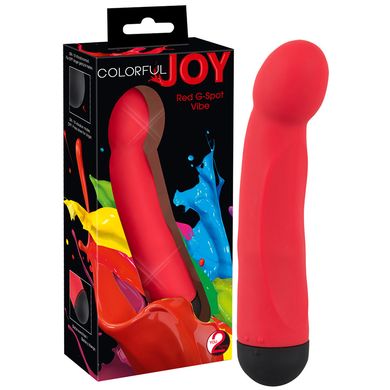 17,5 x 3,6 cm Colorful Joy G-Spot Vibrator rot