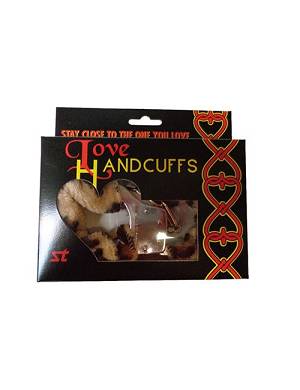 XXdreamSToys Liebes-Handschellen m. Plüsch Leopard