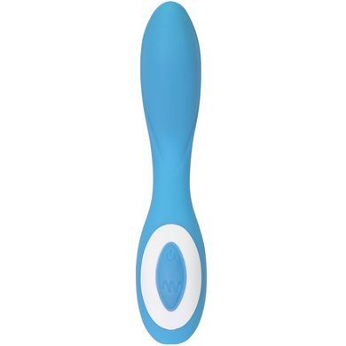 19 x 3,5 cm Wonderlust Serenity Vibrator blau - Akku Power