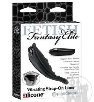 Vibrating Strap On Liner