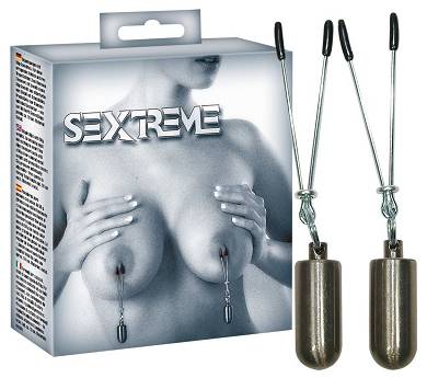 Sextreme OV-Grosshandel Nippelspangen mit 50g Gewicht Brustklemmen