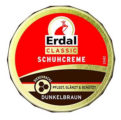Erdal Classic Schuhcreme Dosencreme dunkelbraun 75ml